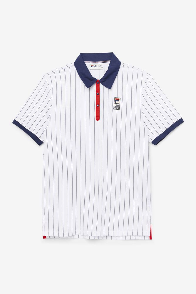 Fila Polo Mens White - X The Museum Bb1 - Philippines 5482031-UI